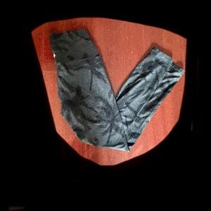 Tavi Noir Charcoal Palm High-Waisted 7/8 Leggings